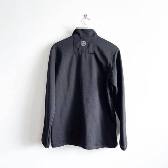 Reebok Mens Calgary Center Ice Collection Flames NHL Jacket Black Size Medium - Picture 2 of 7